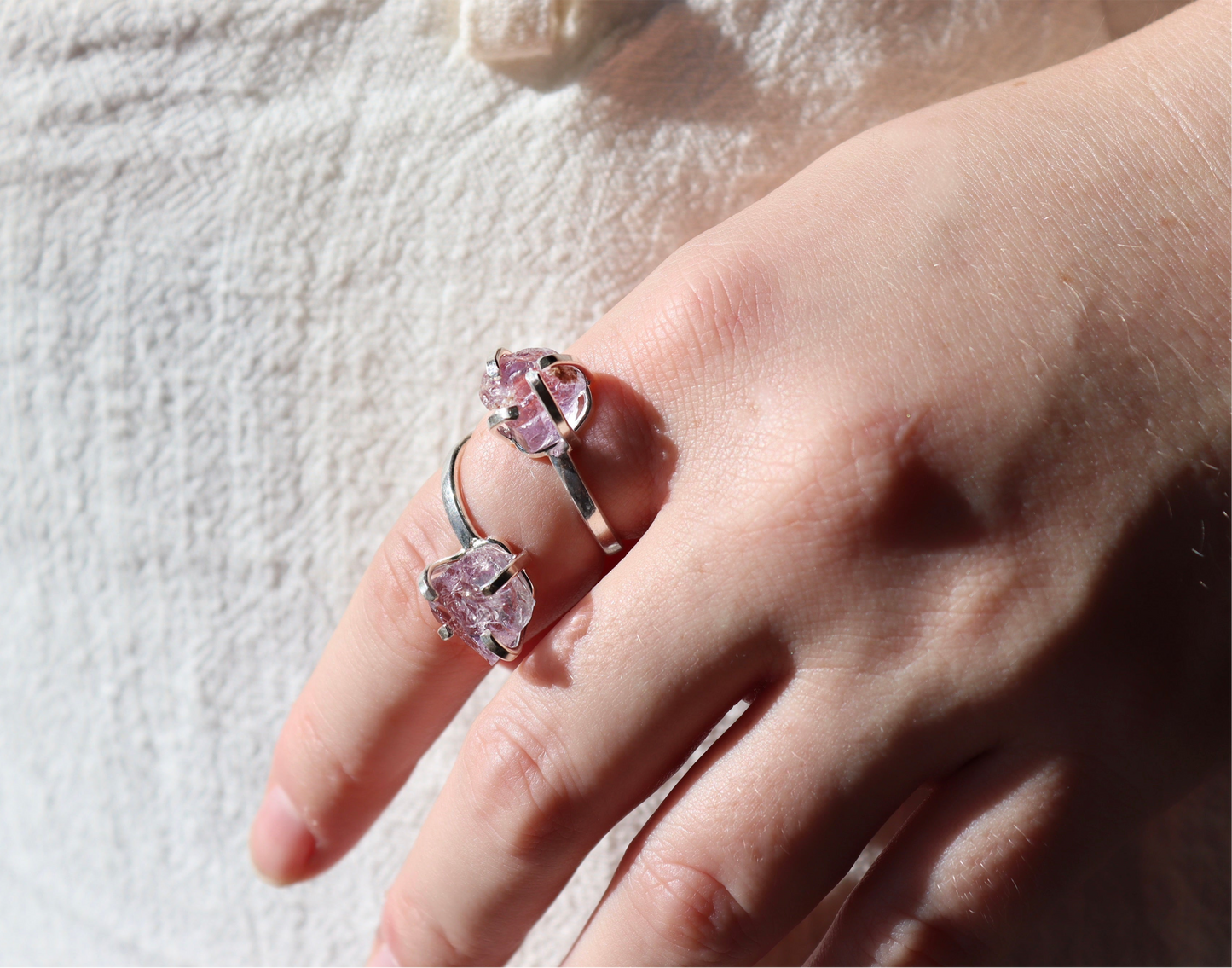 AMETHYST Doppelring