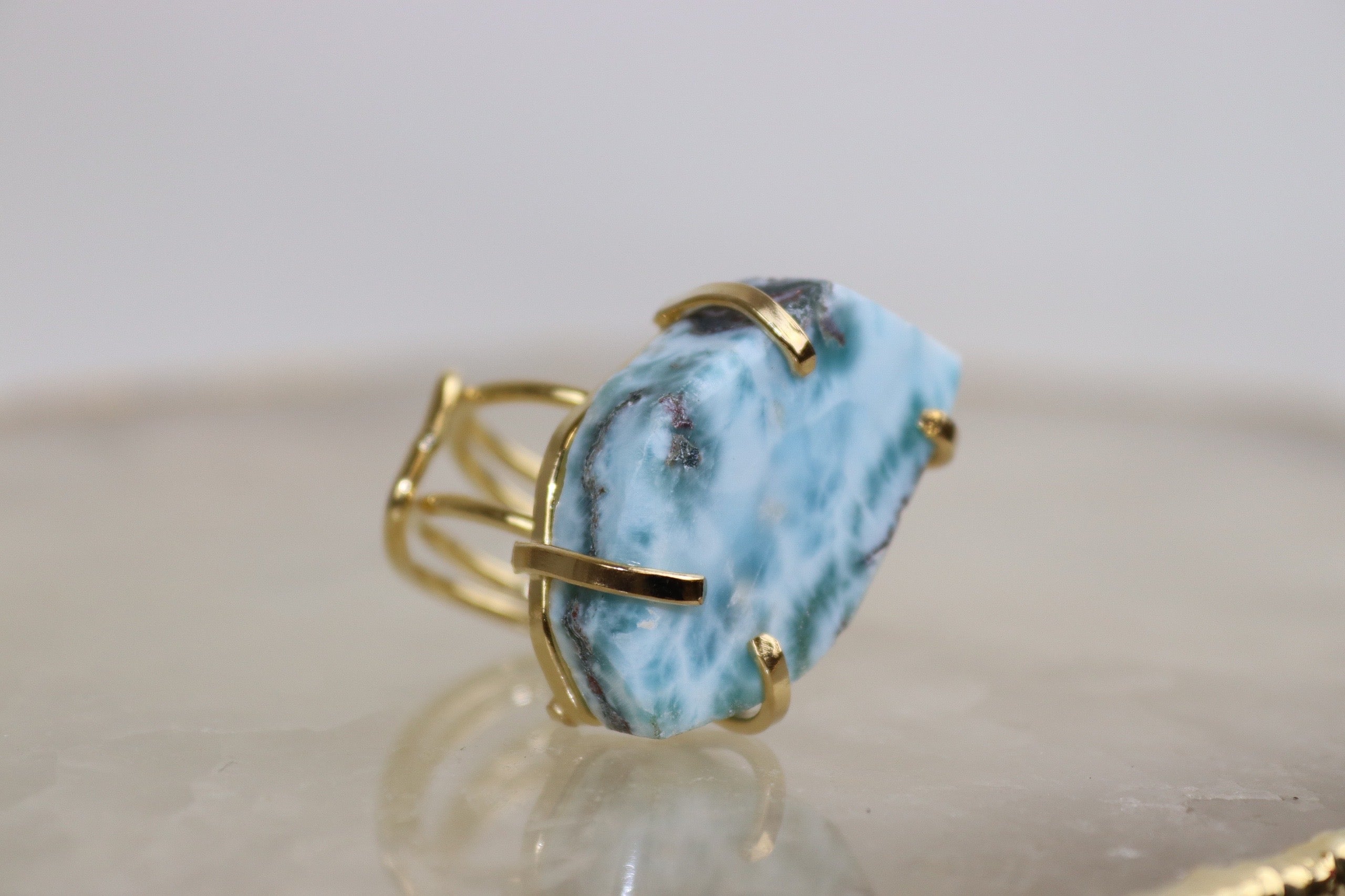 Larimar hot sale ring gold